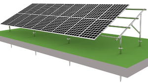Paneles solares montados en el suelo para la granja y la agricultura