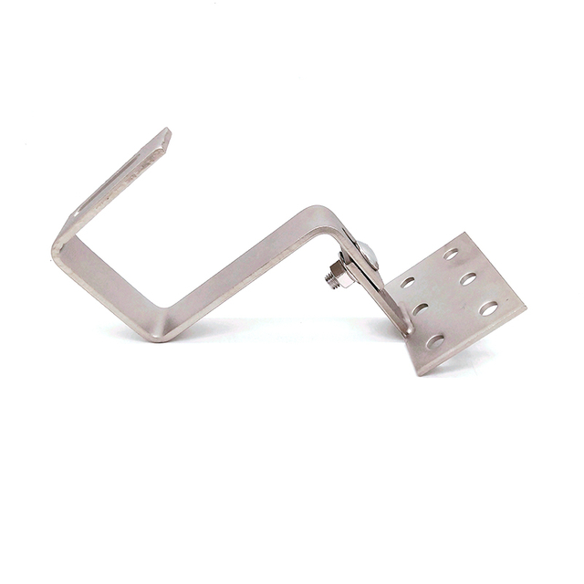 Soportes de paneles solares para techo Gancho solar ajustable