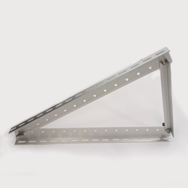 Soporte de montaje del panel solar de aluminio de triángulo ajustable