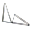 Soporte ajustable triangular para balcón, panel solar, energía solar, riel angular de aluminio