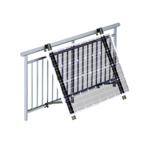 Venta al por mayor Soporte solar Kit solar completo Sistema solar para balcón