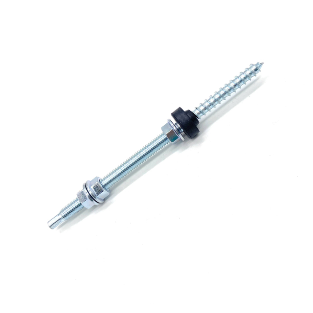 Tornillo del pasador del perno prisionero del acero de carbono con el perno penetrante de la suspensión para la madera