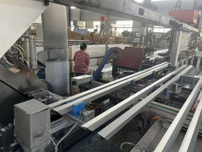 Taller de procesamiento de aluminio