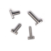 304 316 Pernos de cabeza en T de acero inoxidable M6 M8 M10 para perfil de aluminio 