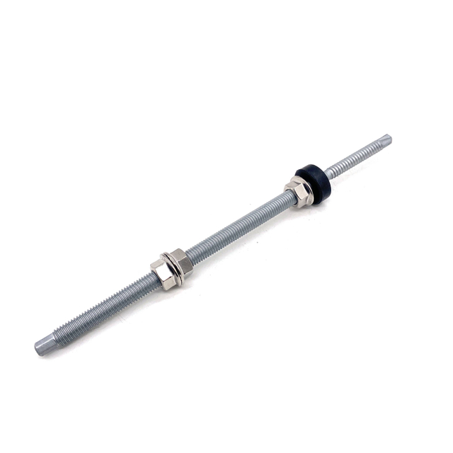 Perno de suspensión de sujeción de panel solar de acero inoxidable con autoperforación