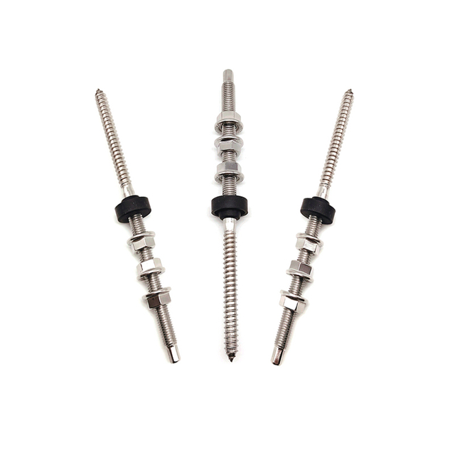 Perno solar galvanizado M10*300 de la suspensión del tornillo del pasador del acero inoxidable del sistema de montaje del tejado