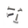 Sujetador de acero inoxidable 304 316 T Perno Cabeza cuadrada T Perno 