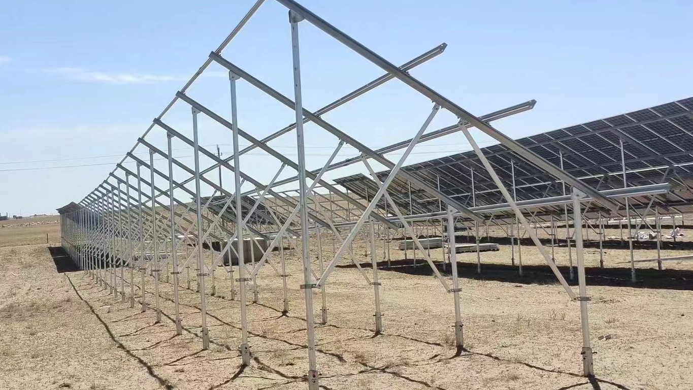 Pila de tornillos en lugar de la tradicional columna de cemento