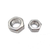 Tuercas hexagonales DIN934 de acero inoxidable Pernos y tuercas hexagonales