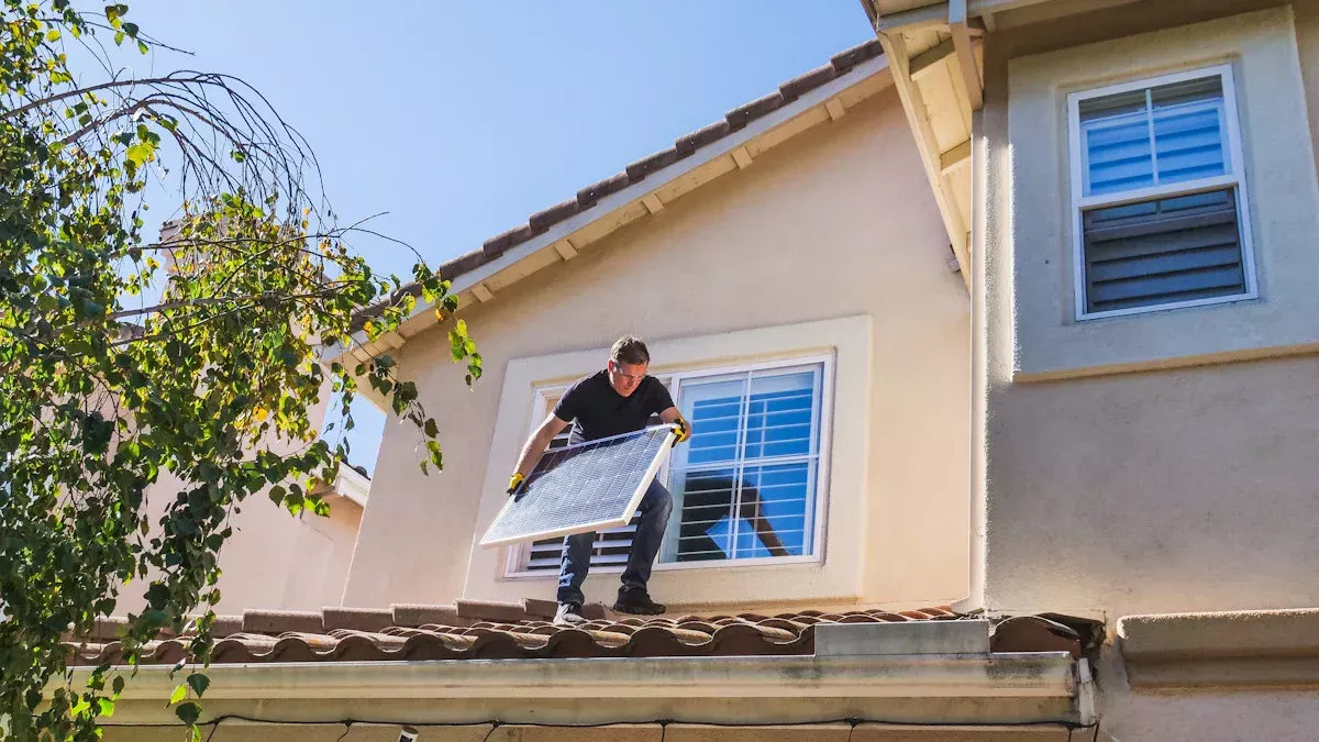 Consejos de limpieza del panel solar para propietarios