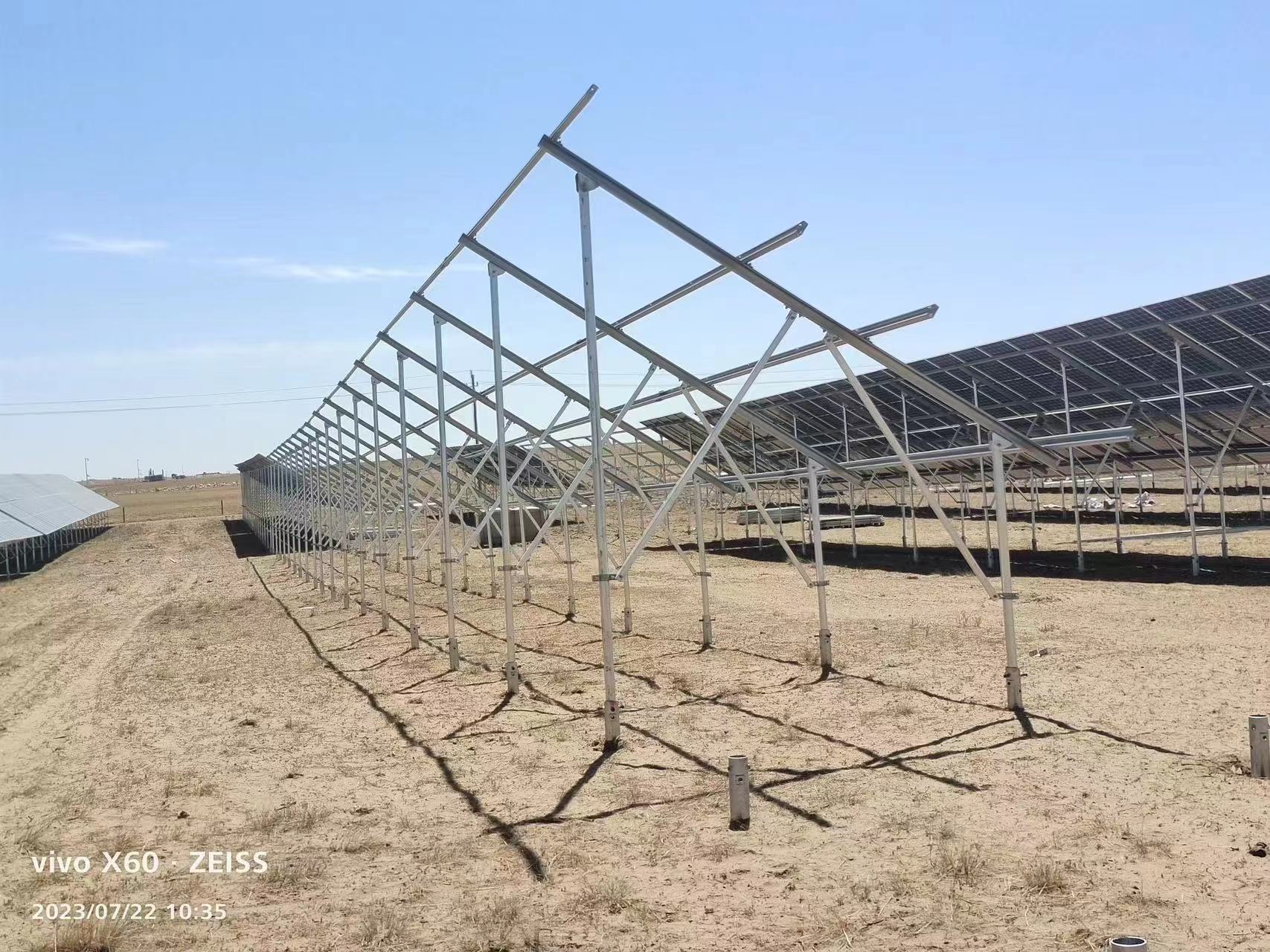 Componentes de aluminio en sistemas solares en Polonia en 2022