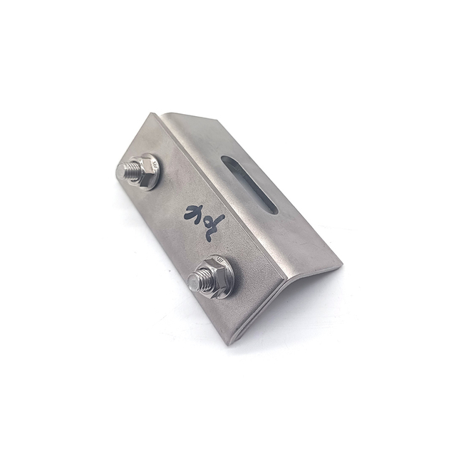 Abrazadera solar de acero inoxidable 304 para sistema de montaje solar