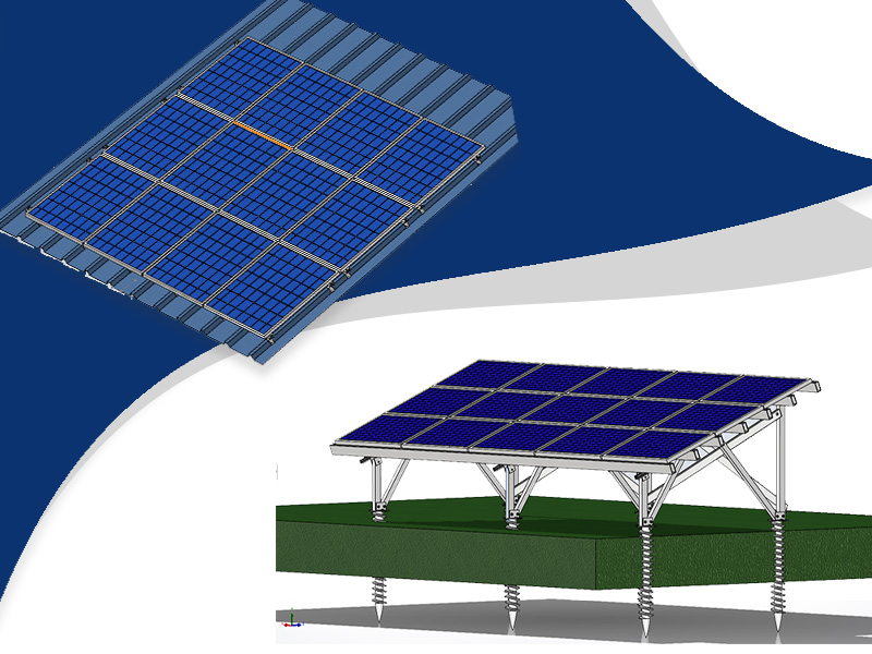 Techo vs. Tierra: eligiendo el lugar ideal para paneles solares