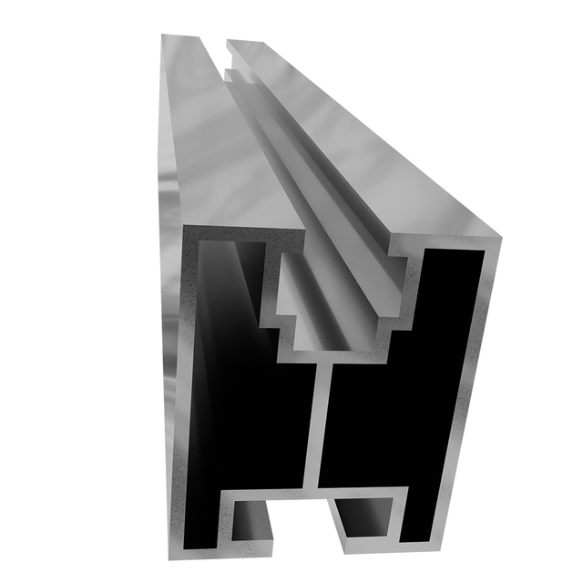  Carril de montaje solar anodizado extrusión de aluminio del perfil 40x40 con soporte solar con DIN557