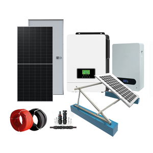 Sistema de paneles de panel de energía solar de la estructura del soporte de lastre del hormigón del techo plano para el montaje del techo plano