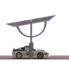  Sistema de energía solar Carport solar personalizado que monta el sistema de energía solar fuera de la red