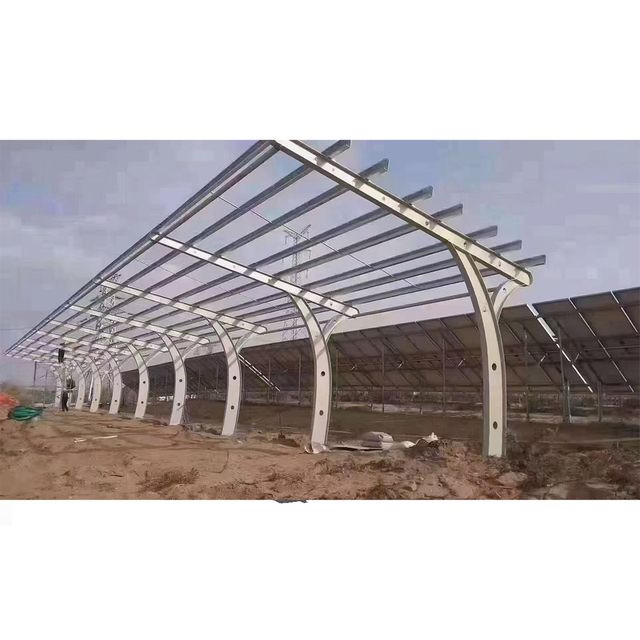 Kit de montaje de estantería de carportio PV PAN Solar Sistema de montaje de cochera Sistema de energía