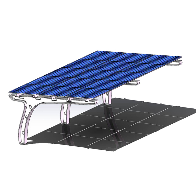 Kit de montaje de estantería de carportio PV PAN Solar Sistema de montaje de cochera Sistema de energía