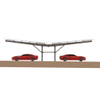 Kits de sistema de montaje de paneles solares de doble fila de 20 kW para instalación de cochera
