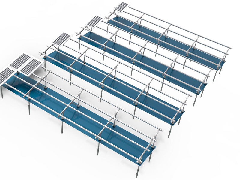 Métodos de conexión a tierra para sistemas de montaje en tierra solar