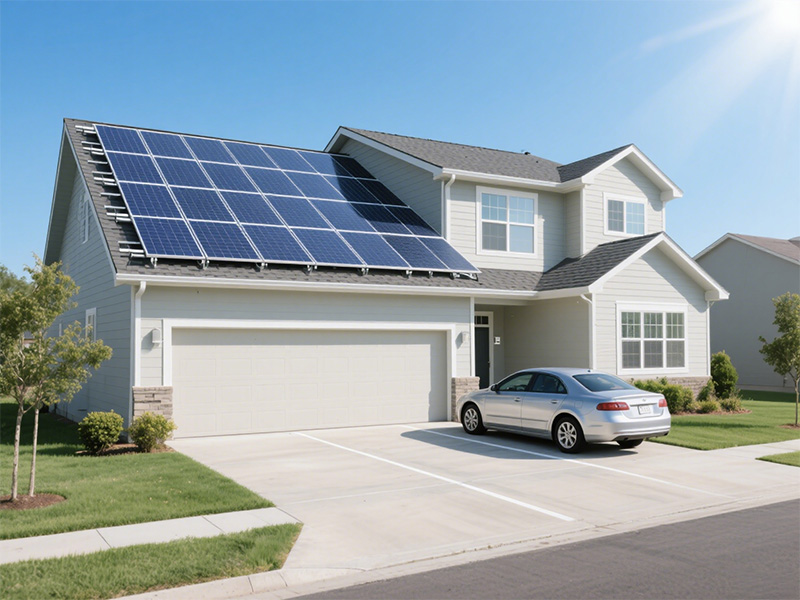 ¿Cuál es la diferencia entre un sistema de panel solar doméstico y un sistema comercial?