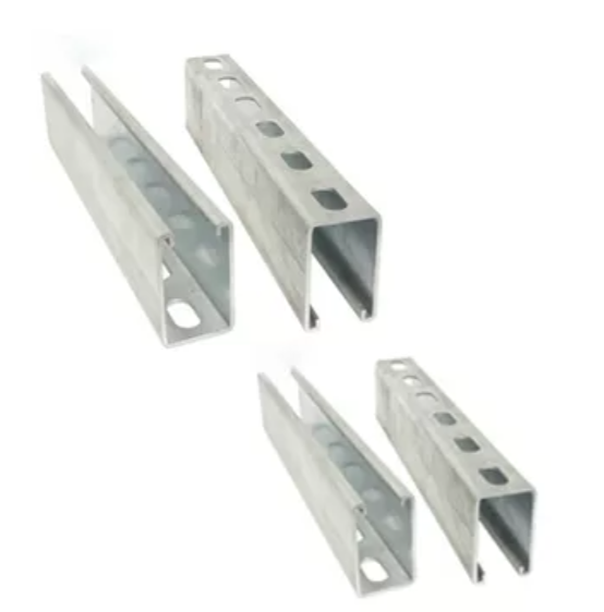 ¿Está galvanizado el canal C?