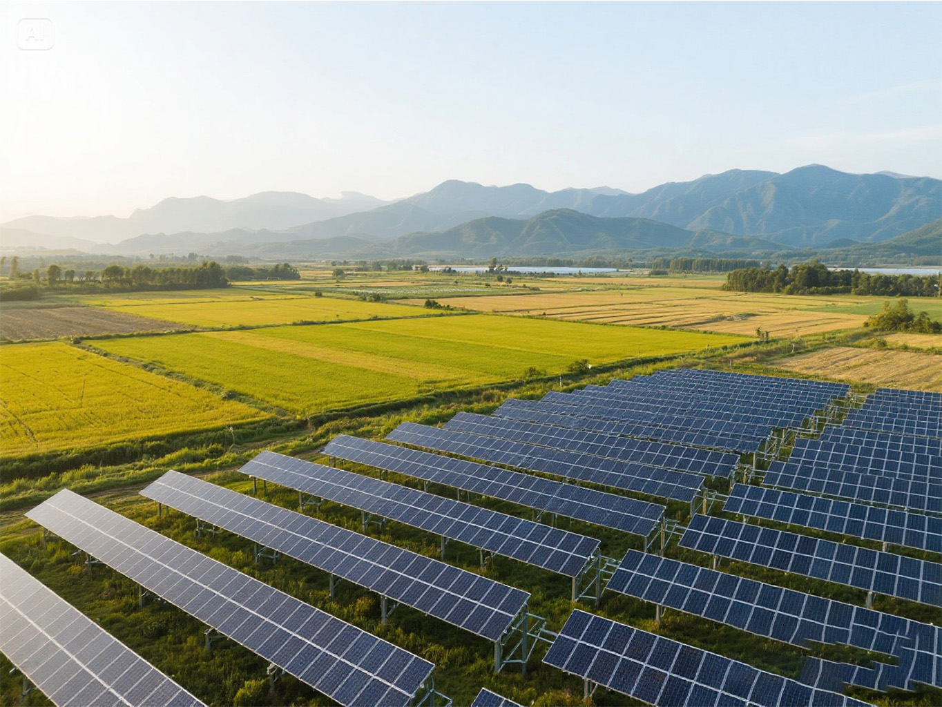 ¿Pueden los paneles y cultivos solares compartir la misma tierra? El surgimiento de los sistemas de montaje en granjas