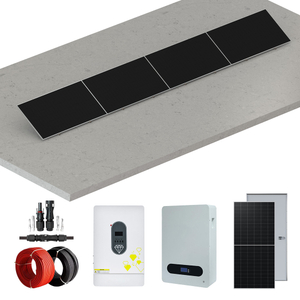 Sistema de montaje solar para balcón solar de 4 paneles para instalación en balcón/pared y suelo