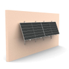 Sistema de montaje solar de los equipos del montaje en pared de la estructura del balcón del panel solar